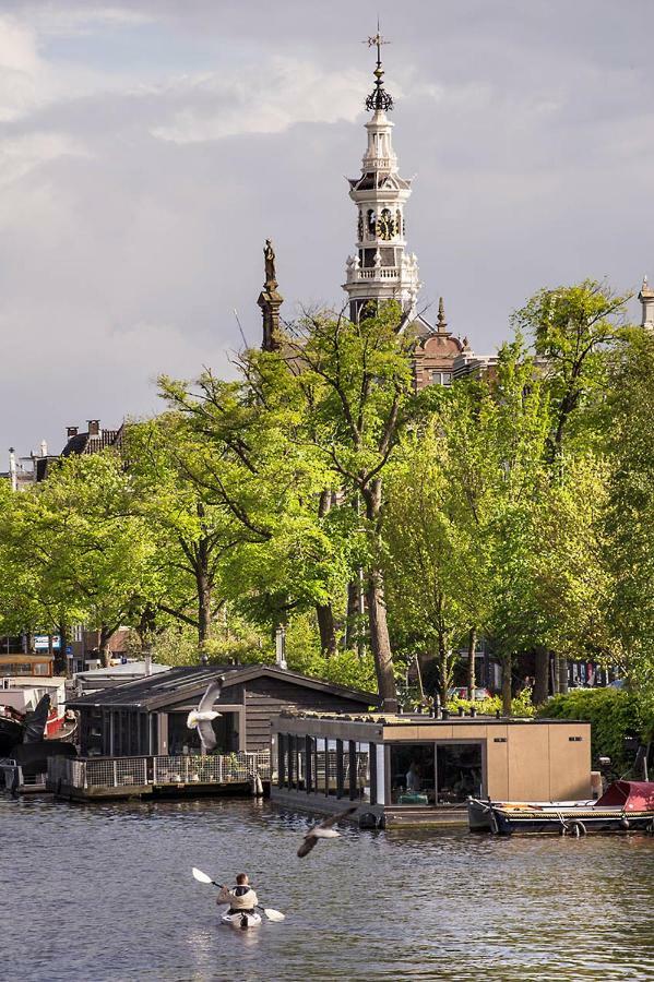 Houseboat Amsterdam - Room With A View Eksteriør billede